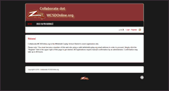 Desktop Screenshot of collaborate.wcsdonline.org